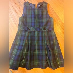 Lands Ends School Uniform Green